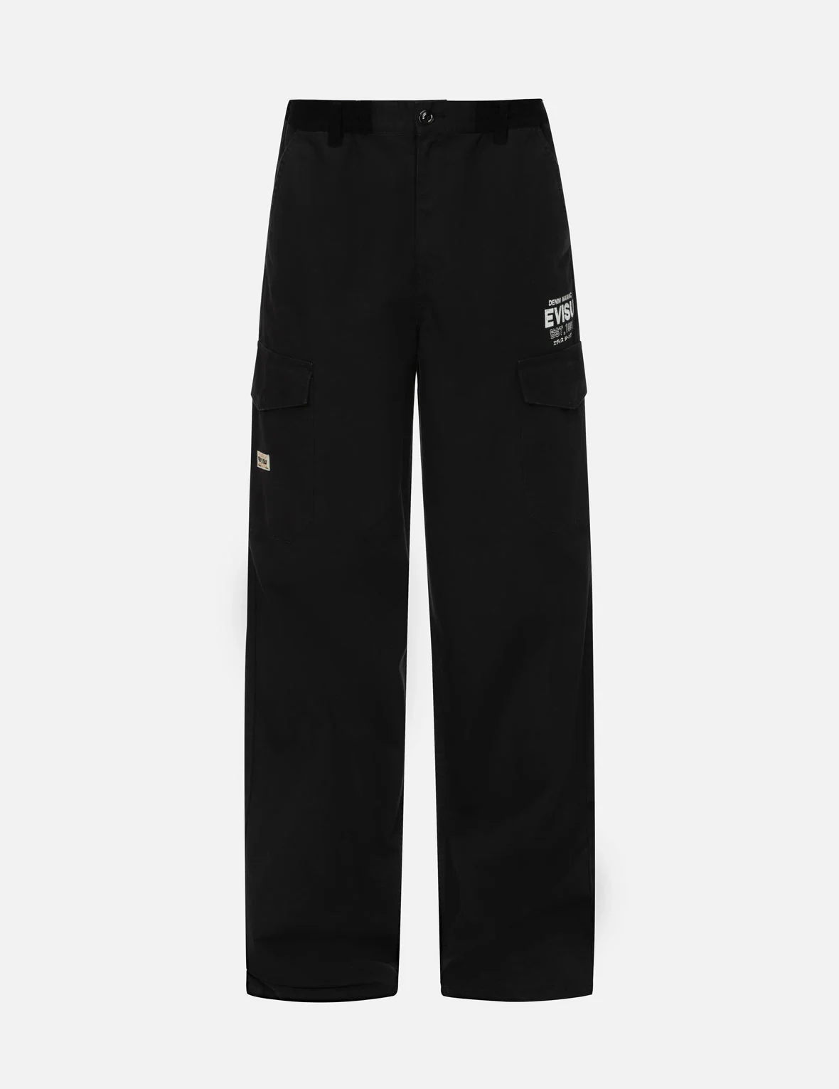 Hand Brush Daicock Print Baggy Pants - Image 2