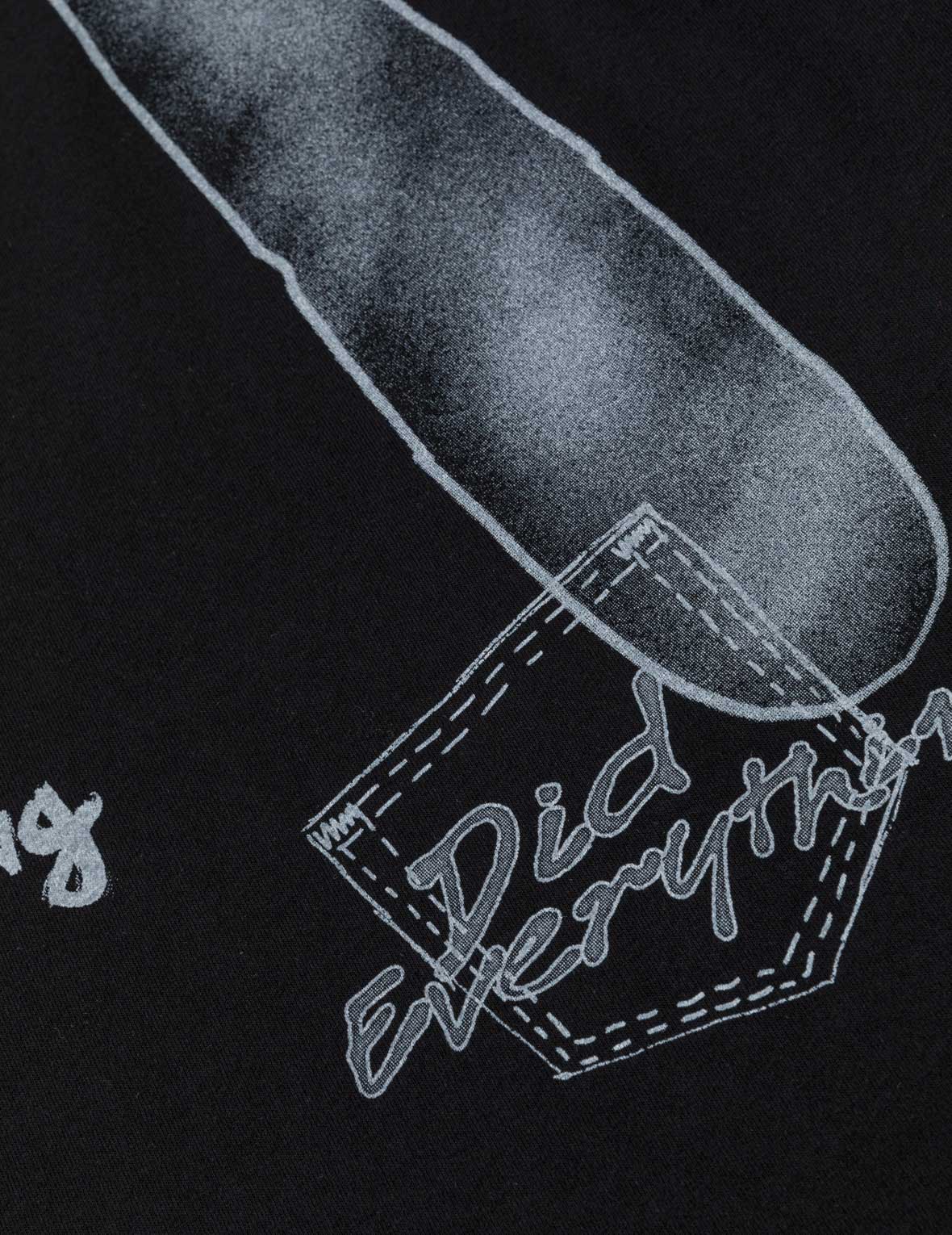 Hand-drawn Daicock and Multi-pocket Graffiti T-shirt - Image 15