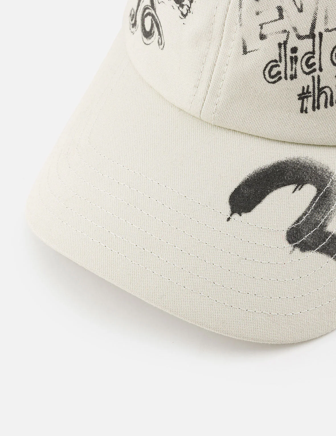 Hand-drawn style Brand Motif Cap - Image 12