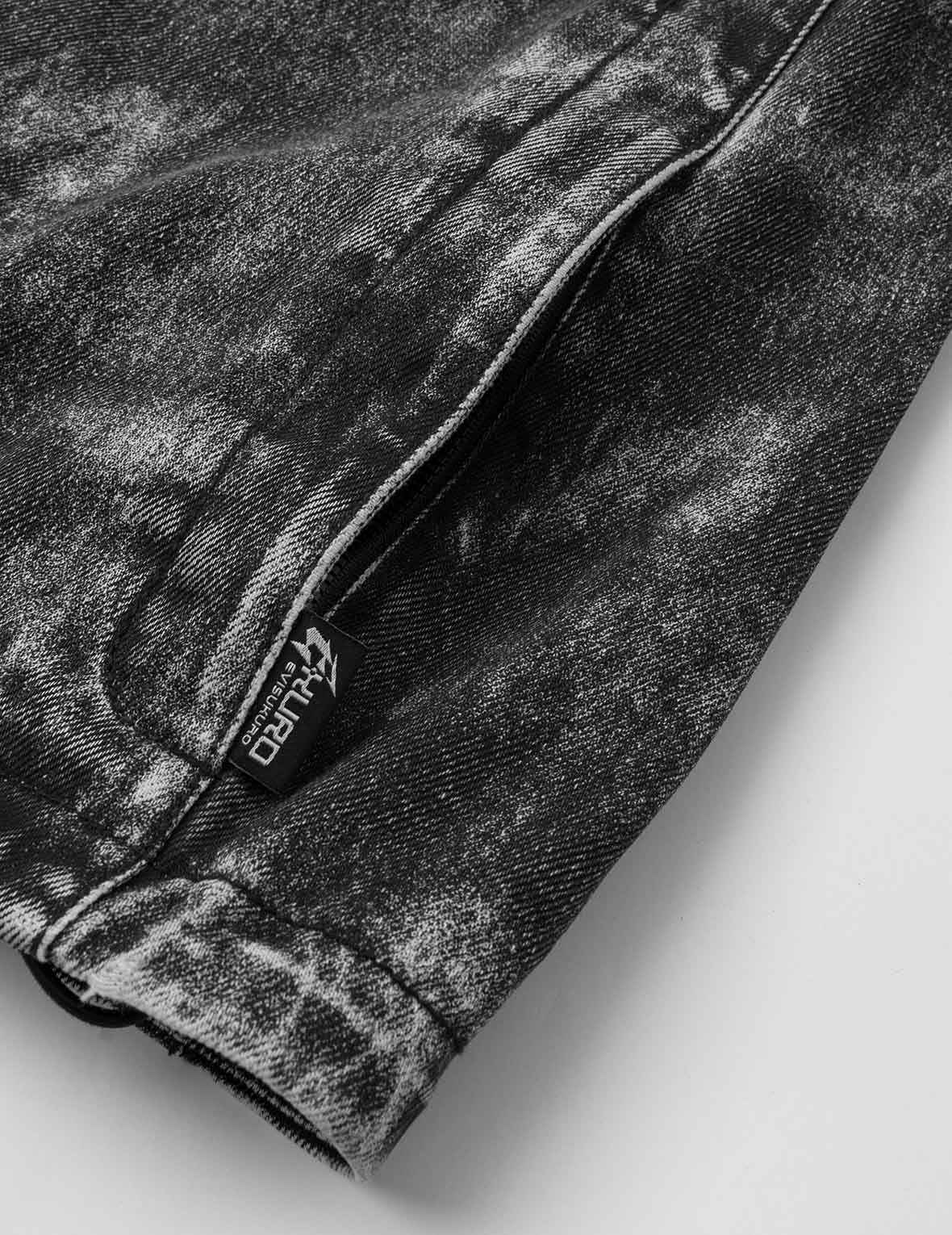 Hand Painted Allover Print Regular Fit Jacket - Image 11