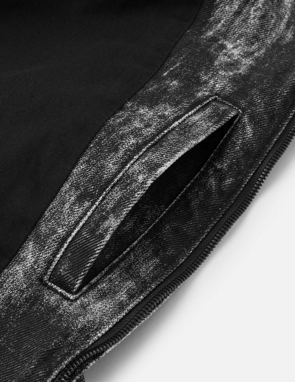 Hand Painted Allover Print Regular Fit Jacket - Image 13