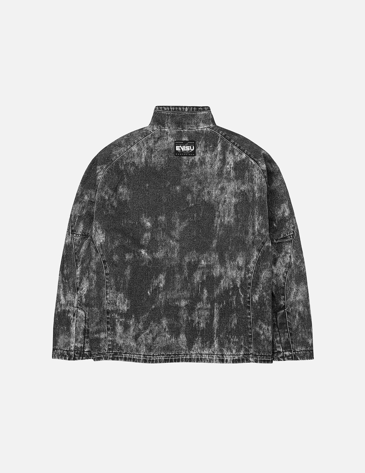 Hand Painted Allover Print Regular Fit Jacket - Image 4