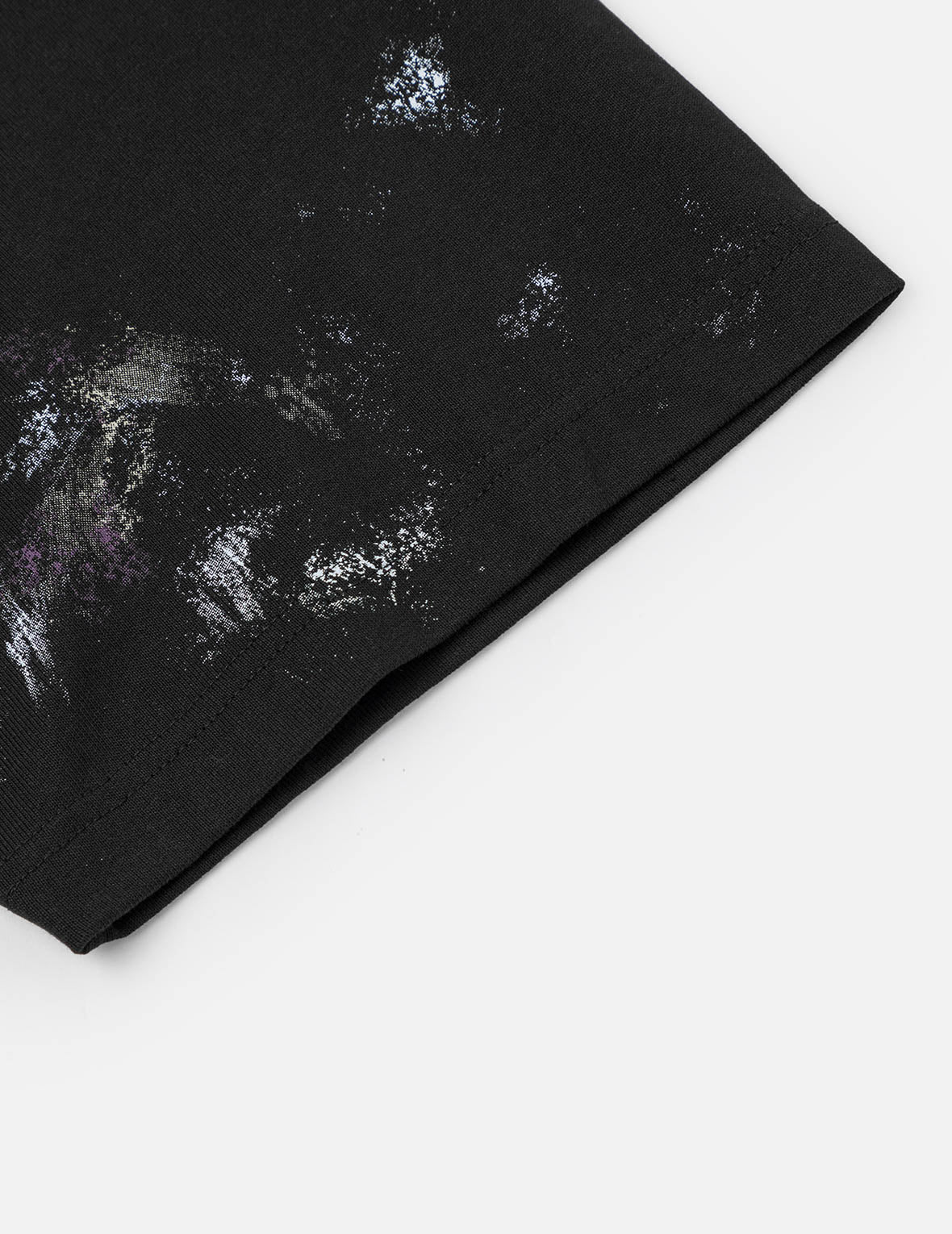 Handbrushed Print Regular Fit T-Shirt - Image 7