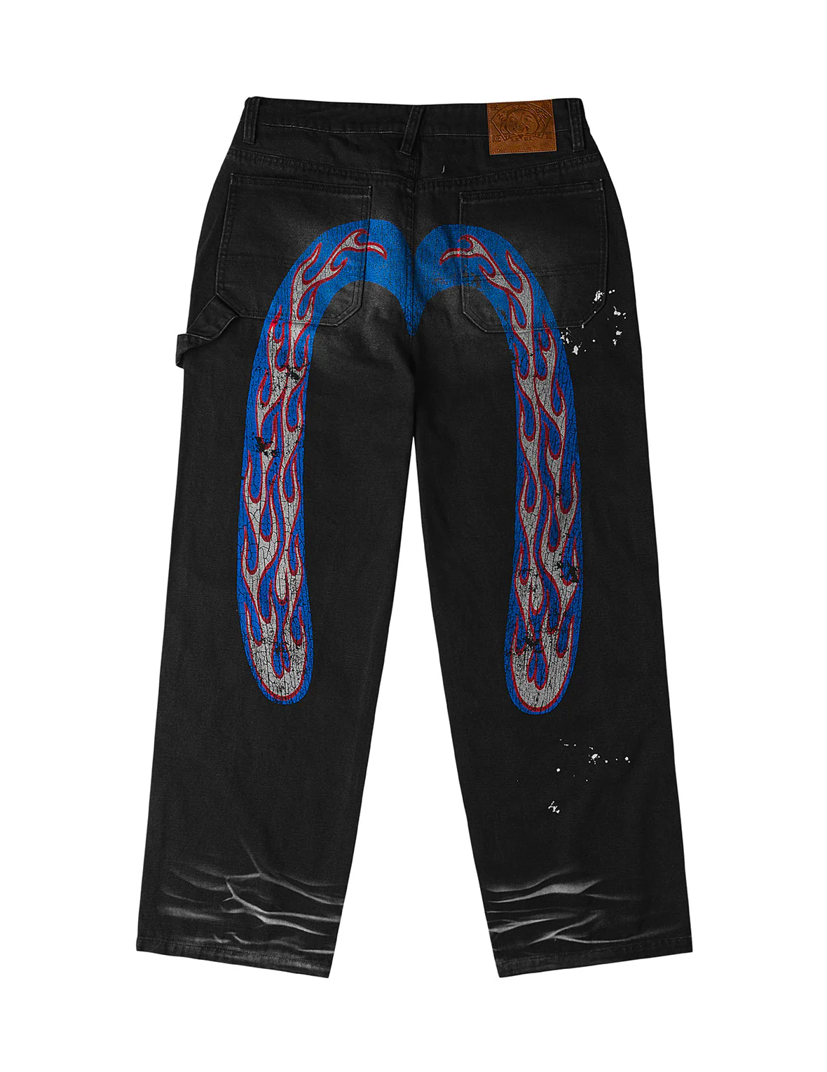 Heavy Washed And Distressed Daicock Jeans - Image 21