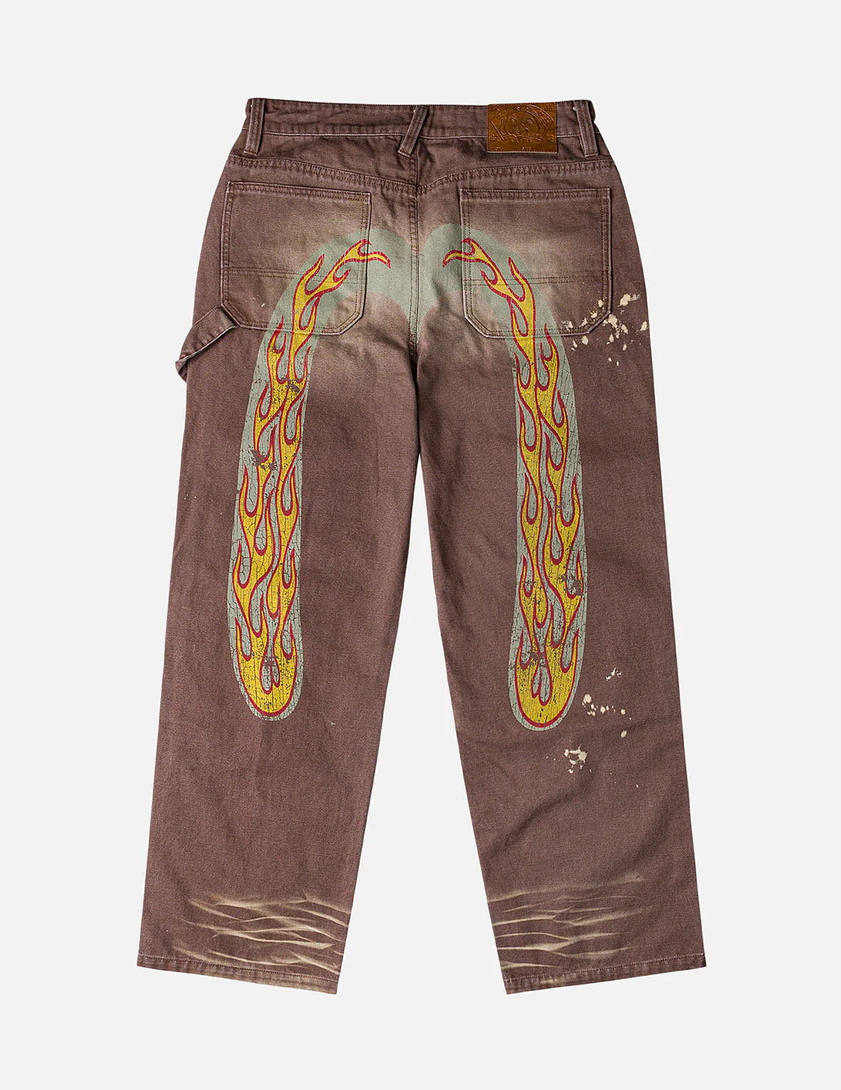 Heavy Washed And Distressed Daicock Jeans - Image 6