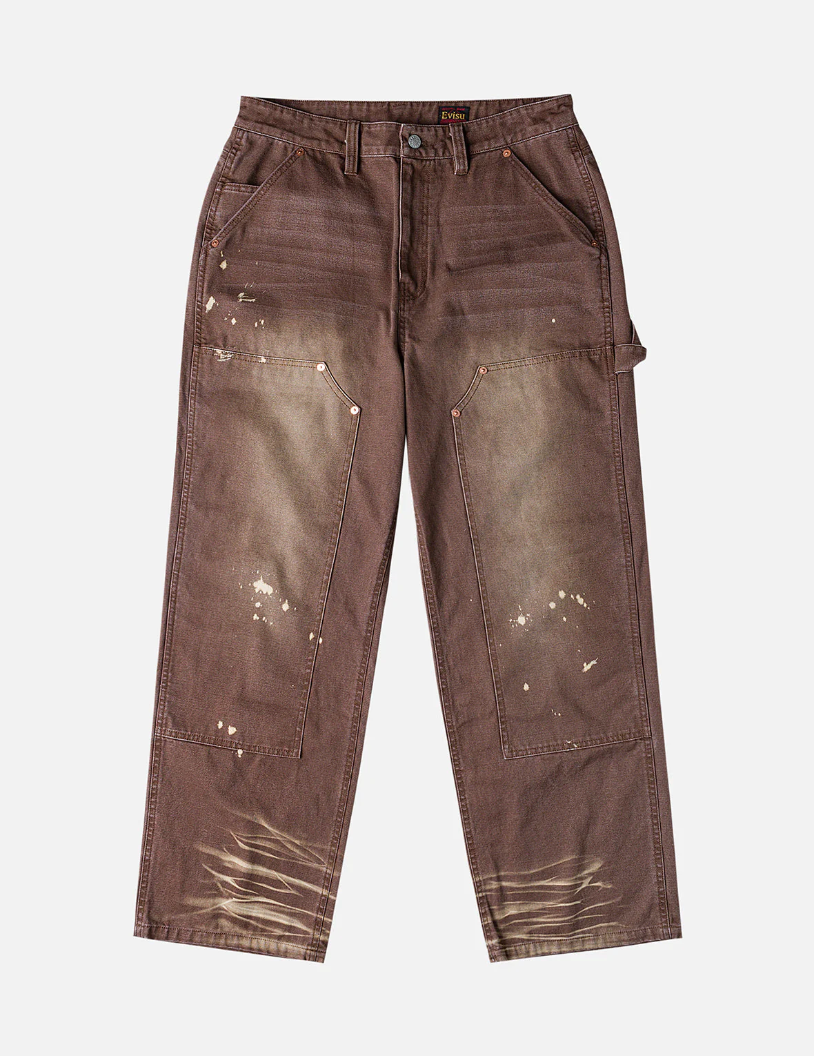 Heavy Washed And Distressed Daicock Jeans - Image 8