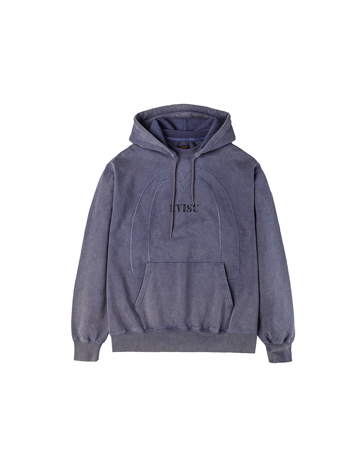 Heavy Washed Daicock Embroidery Regular Fit Hoodie - Image 11