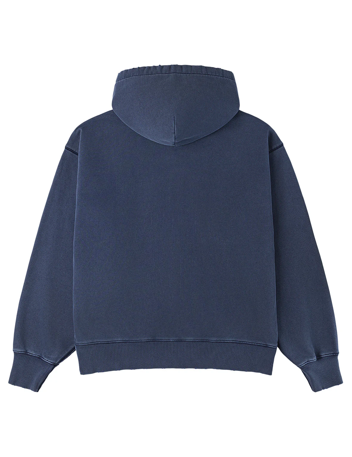 Heavy Washed and Distressed Hoodie - Image 2