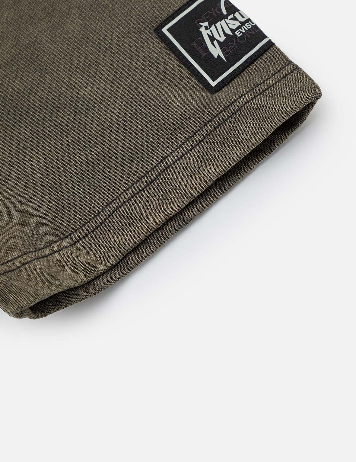 Heavy Washed Loose Fit Short-Sleeve Sweatshirt - Image 8