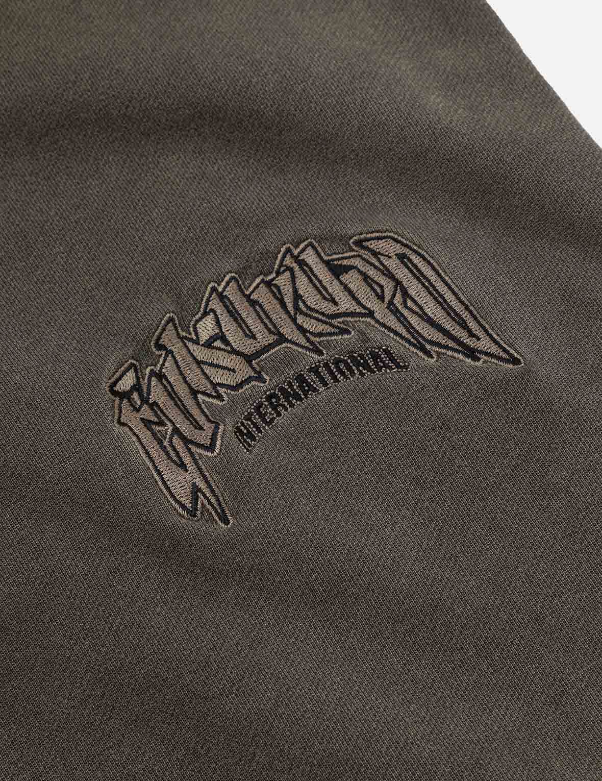Heavy Washed Relax Fit Sweatpants - Image 7