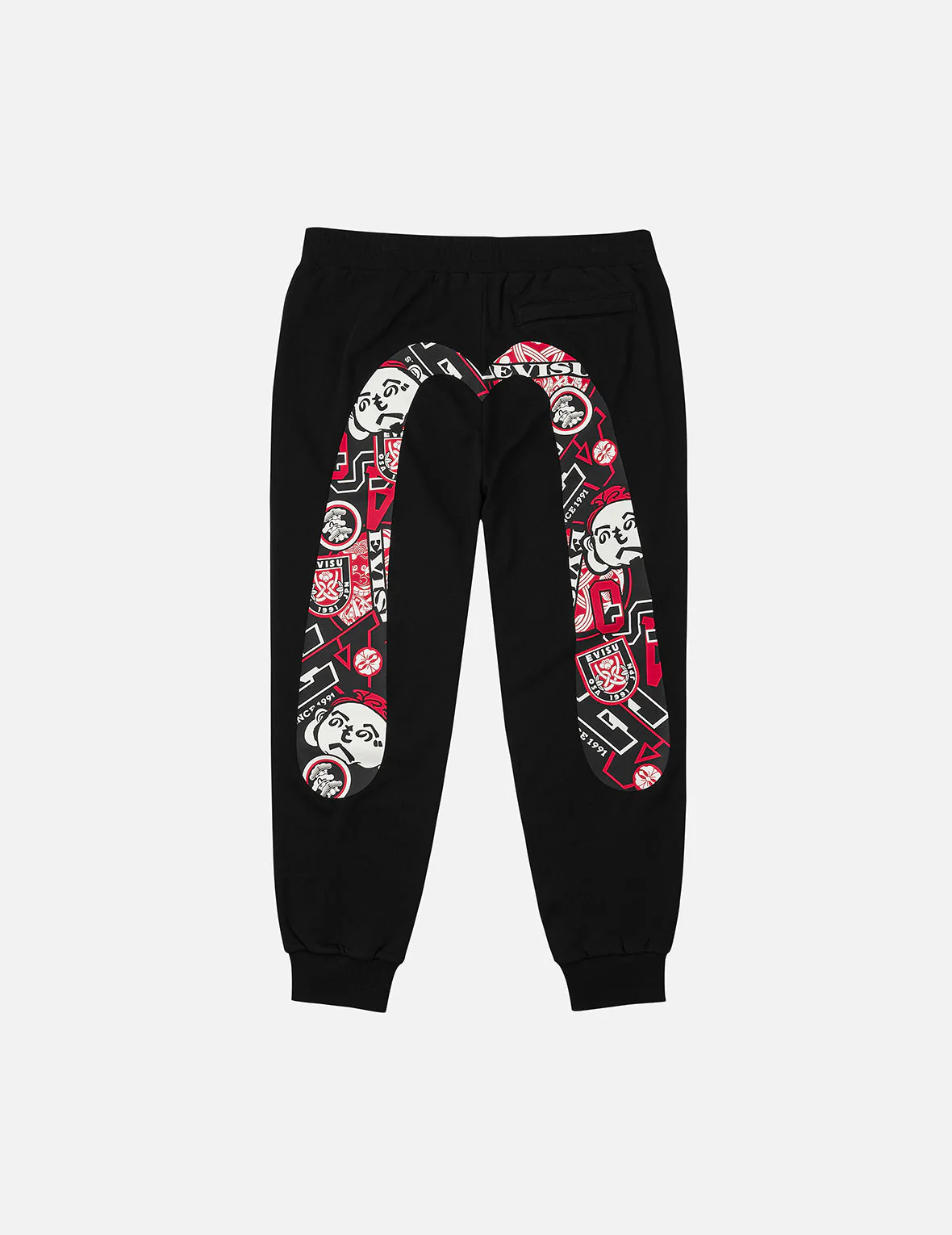 Henohenomohe Godhead Daicock Print Regular Fit Sweatpants - Image 6