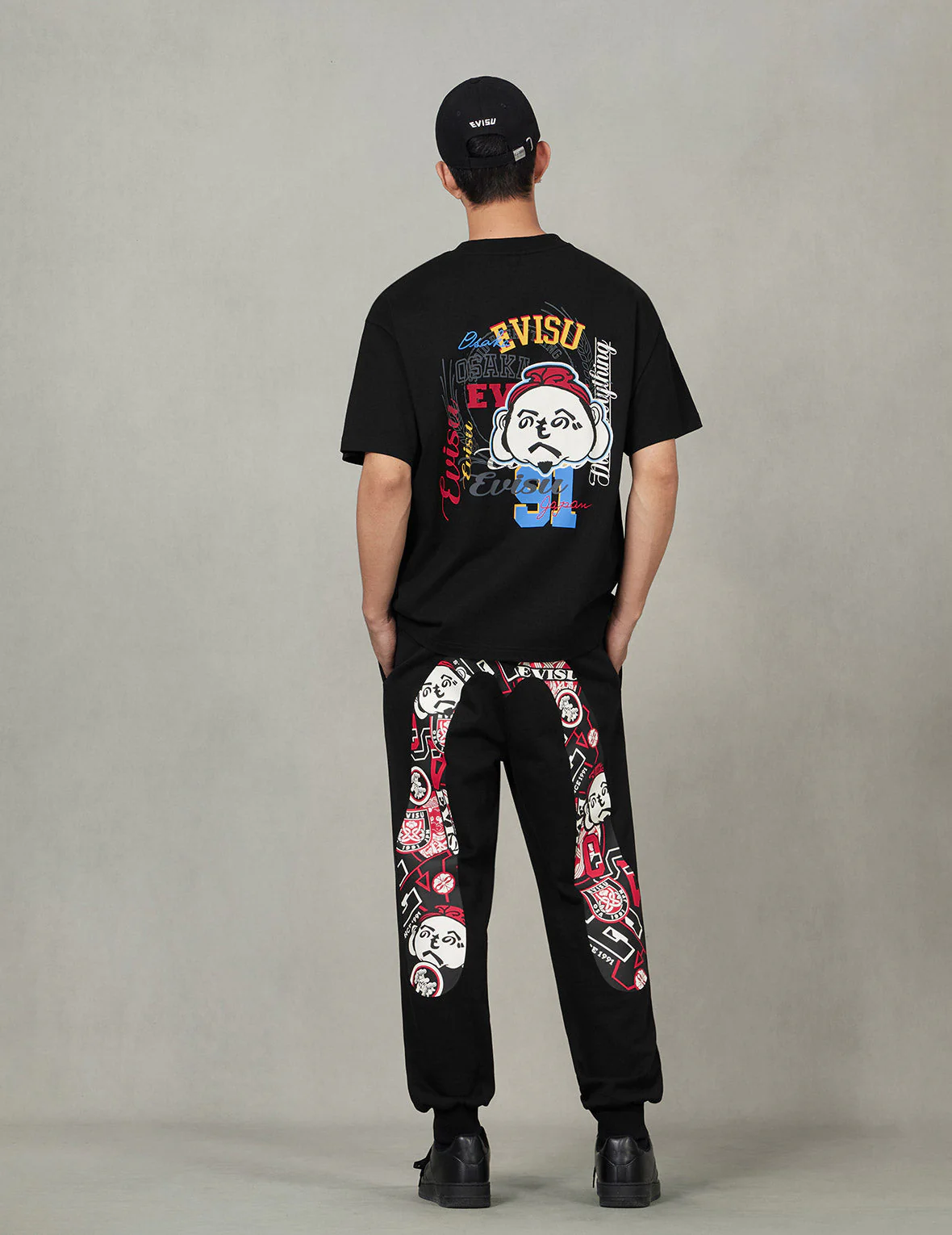 Henohenomohe Godhead Embroidery Relax Fit T-Shirt - Image 11