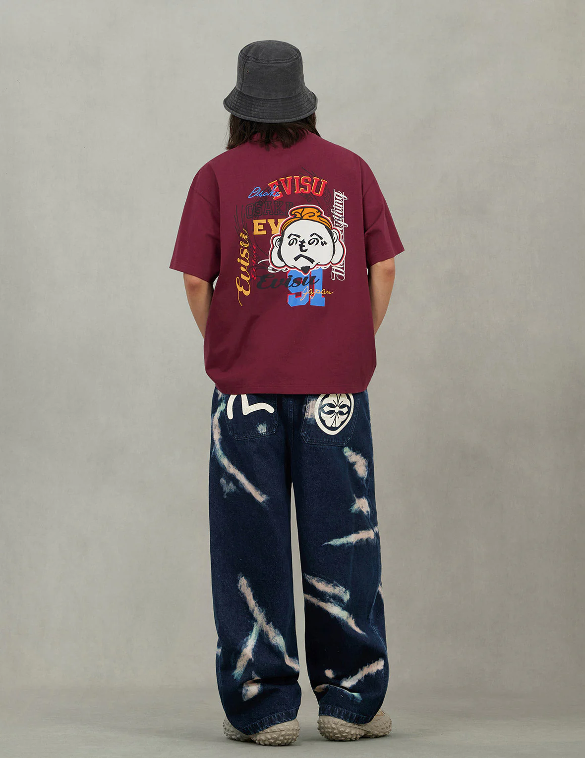 Henohenomohe Godhead Embroidery Relax Fit T-Shirt - Image 12