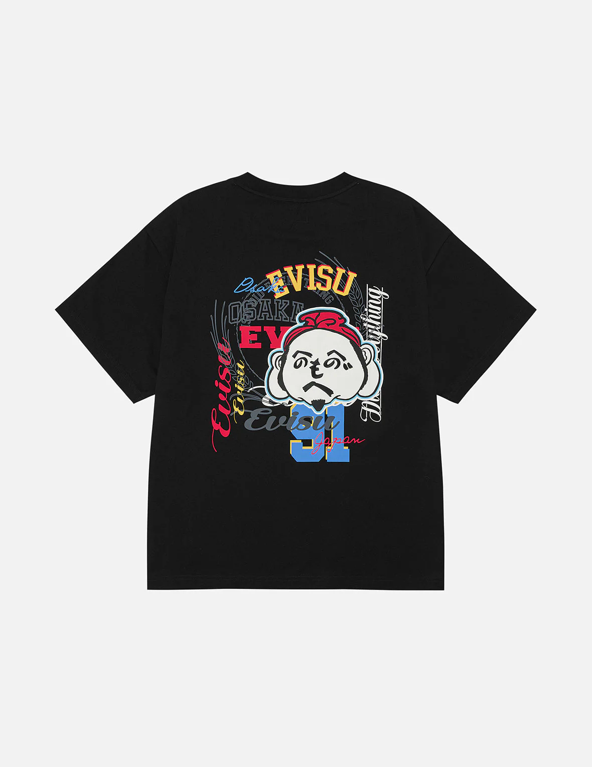 Henohenomohe Godhead Embroidery Relax Fit T-Shirt - Image 5