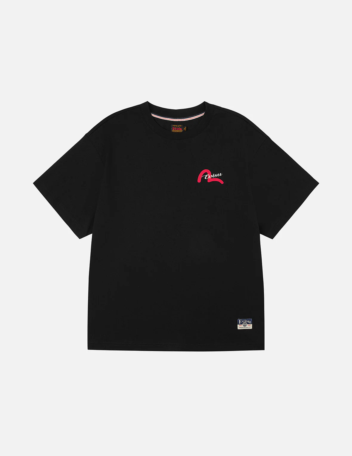 Henohenomohe Godhead Embroidery Relax Fit T-Shirt - Image 7