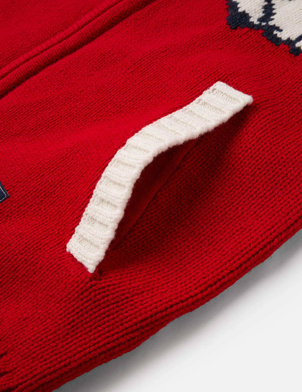 Henohenomohe Godhead Intarsia Knit Relax Fit Cardigan - Image 25