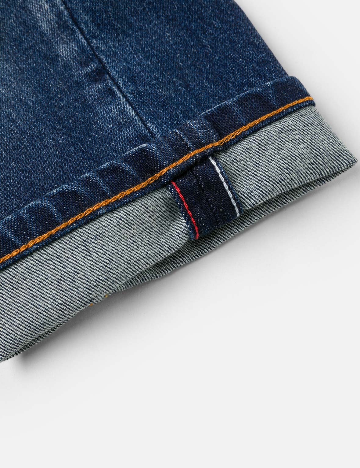 Hollow Fuzzy Cat and Seagull Embroidery Relax Fit Jeans - Image 13