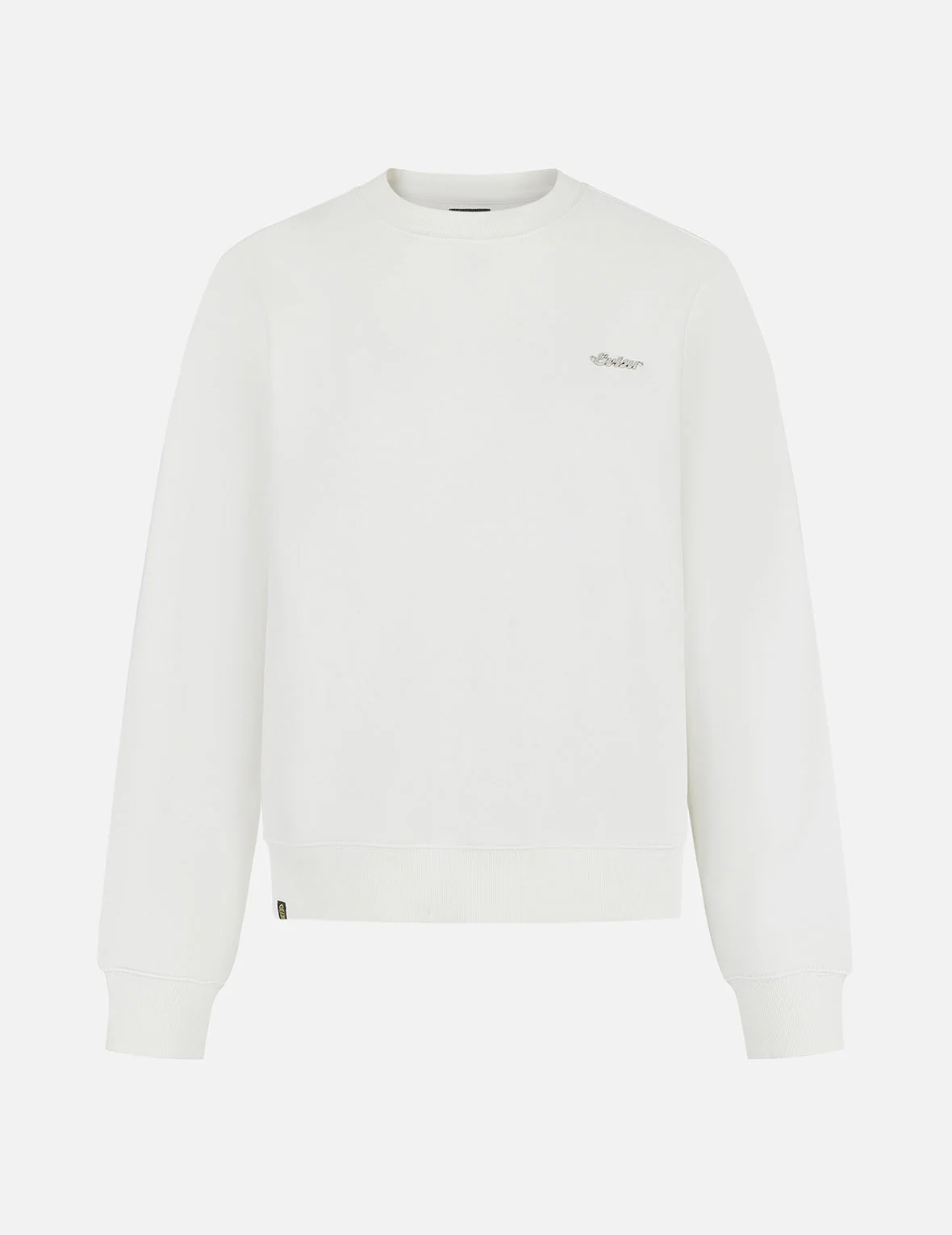 Hummingbird and Magnolia Embroidery Oversized Sweatshirt - Image 2