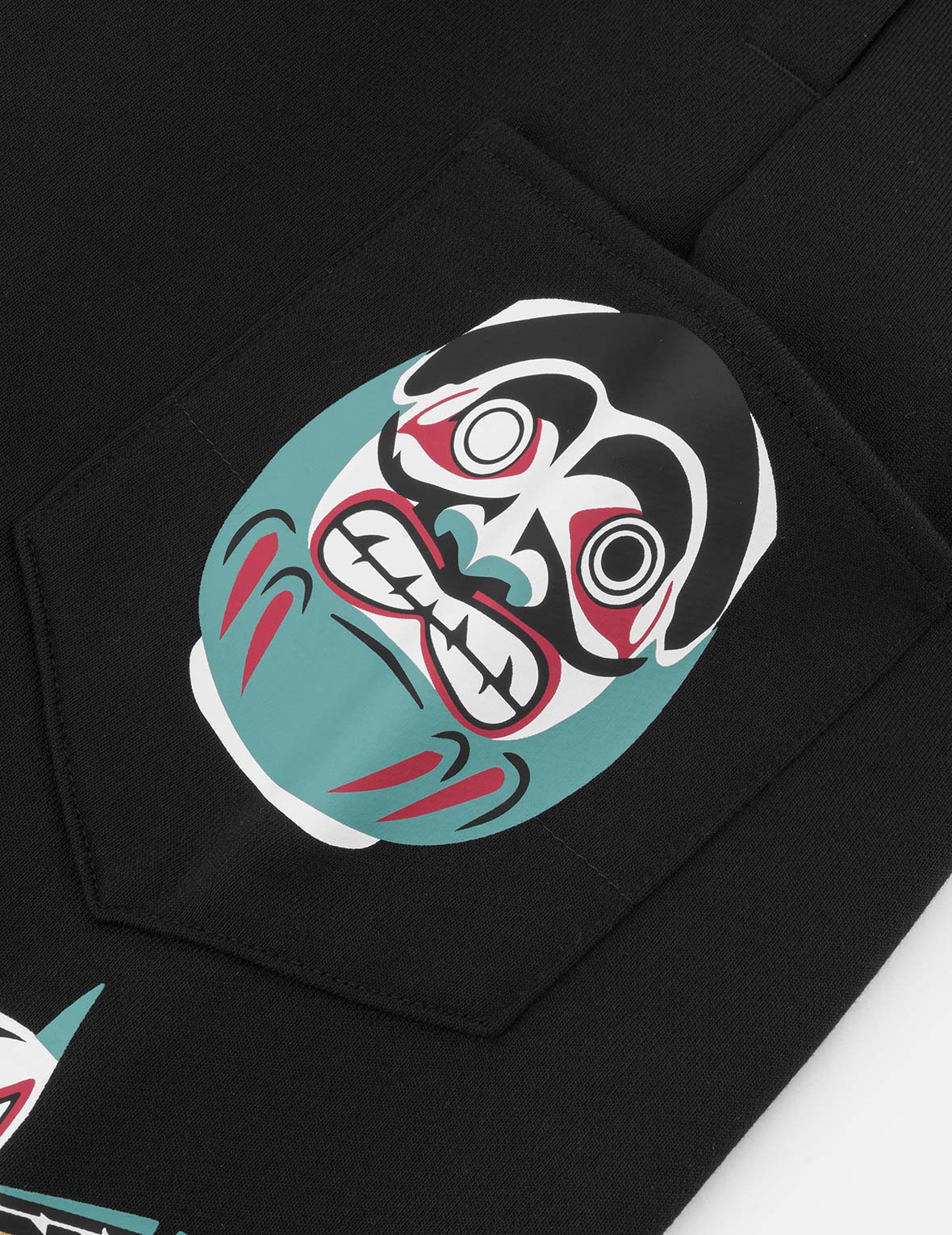 Indian Totem Daruma PrintRegular Fit Sweatpants - Image 9