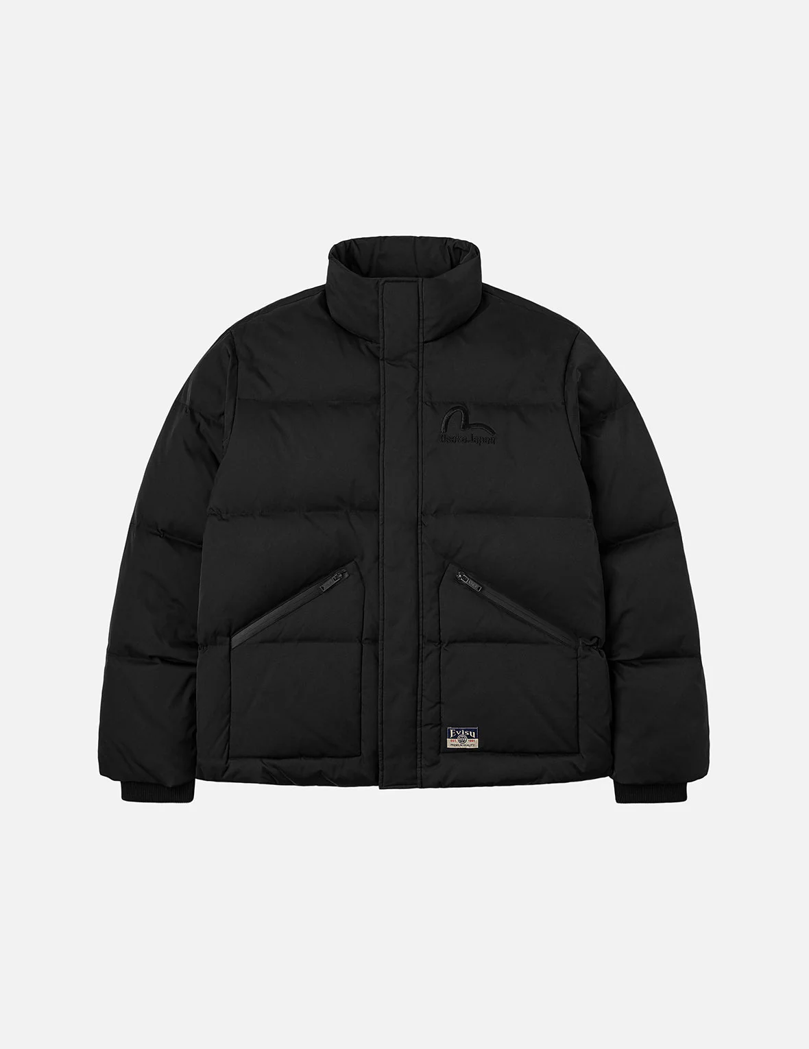 Inserted Daicock Embroidery Regular Fit Down Jacket - Image 7