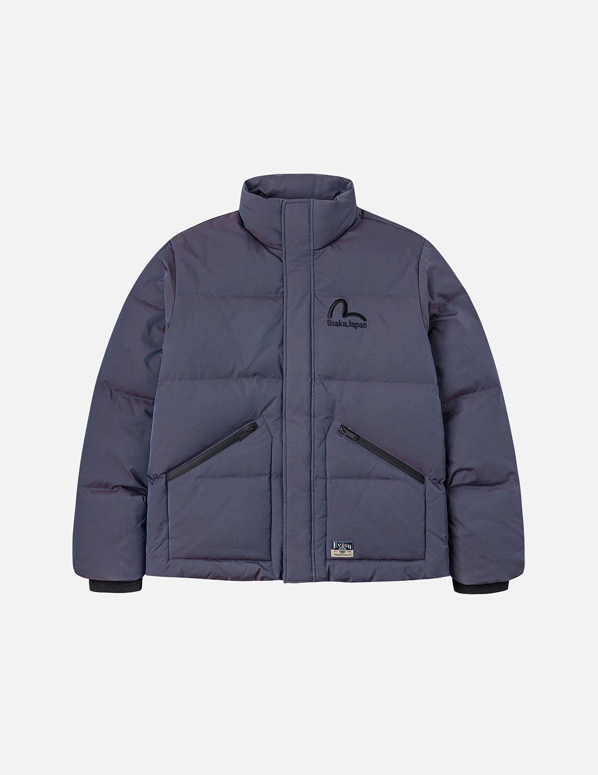 Inserted Daicock Embroidery Regular Fit Down Jacket - Image 8