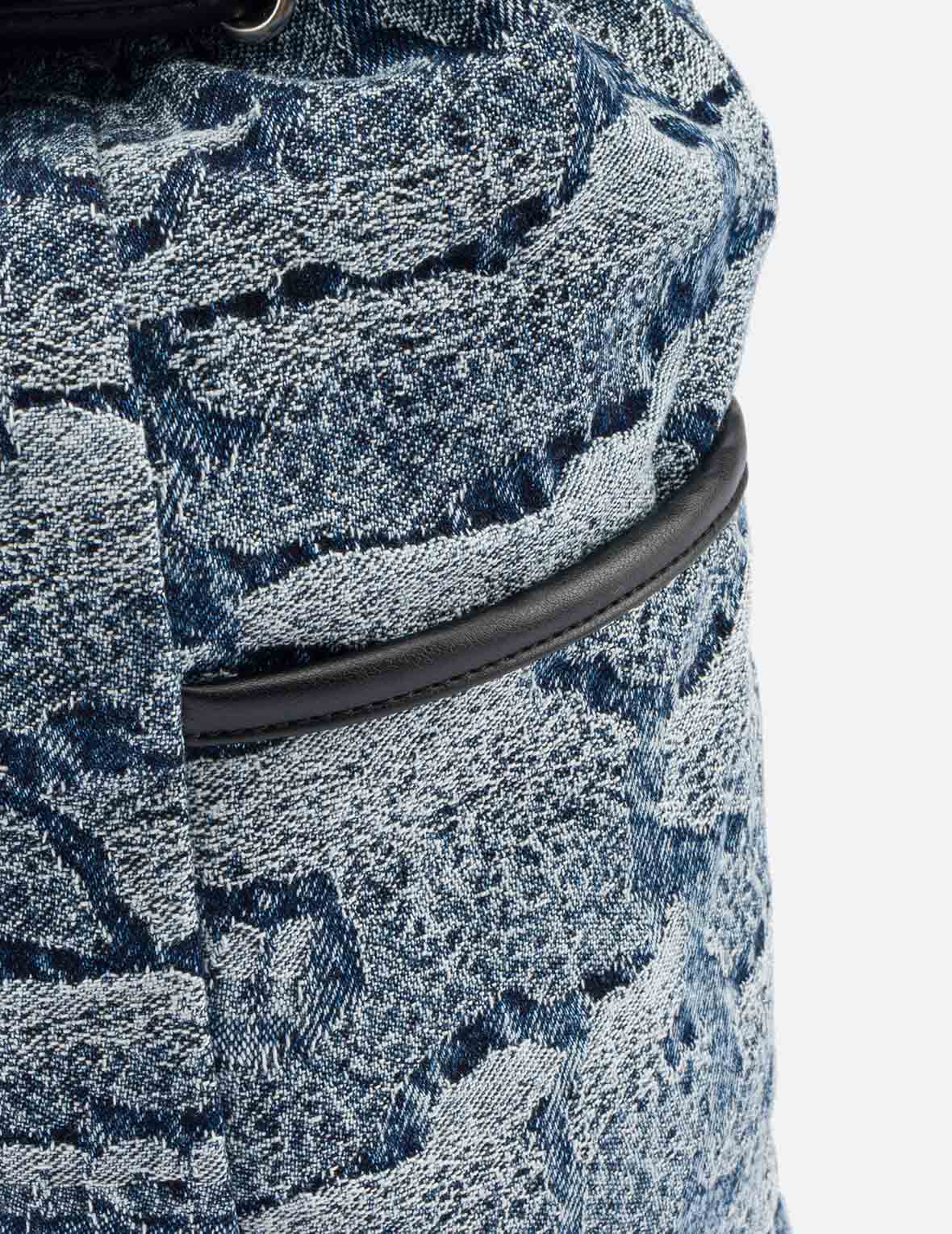 Ishigaki Camo Jacquard Denim Backpack - Image 11