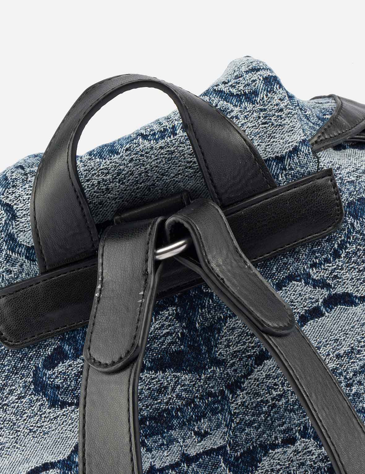 Ishigaki Camo Jacquard Denim Backpack - Image 12
