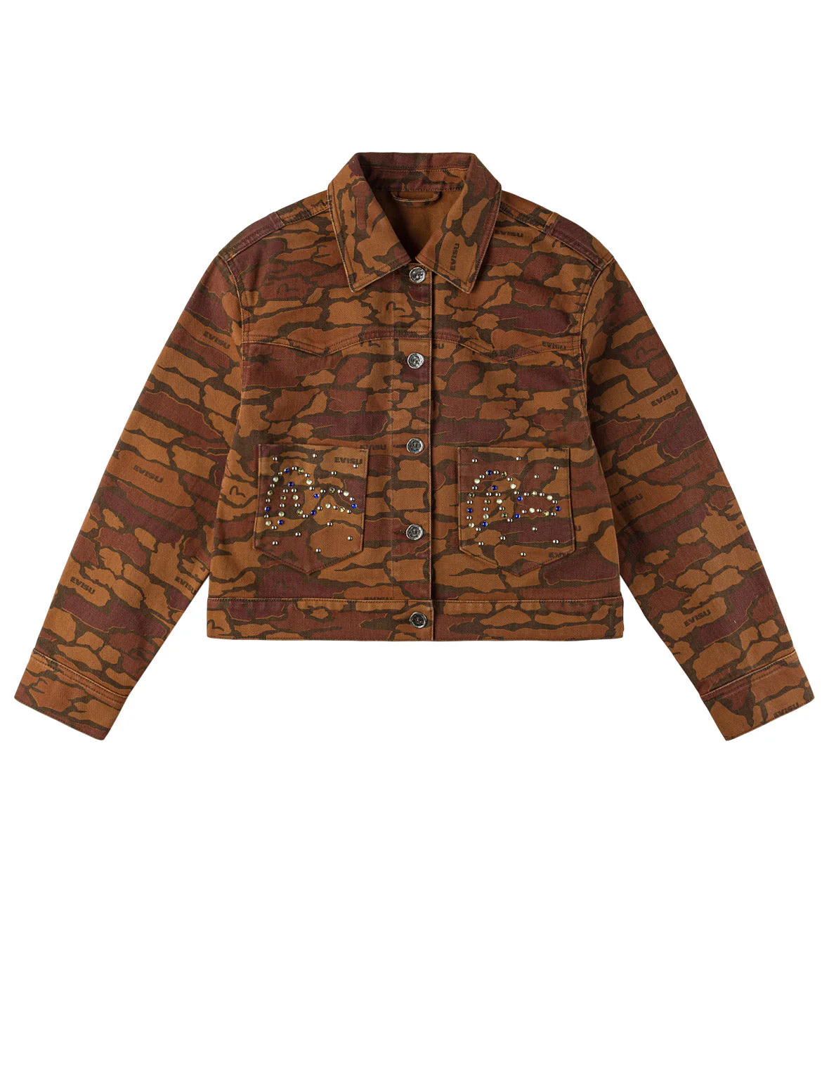 Ishigaki Camouflage Denim Jacket - Image 12