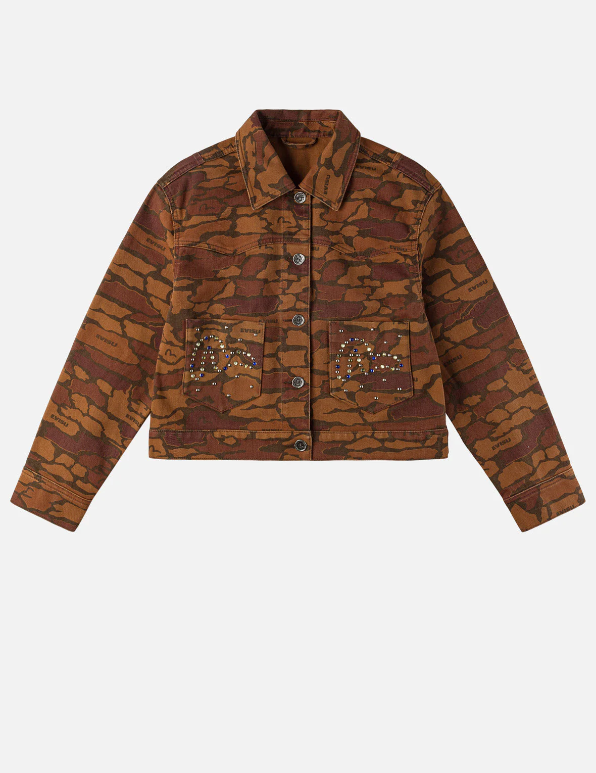 Ishigaki Camouflage Denim Jacket - Image 3
