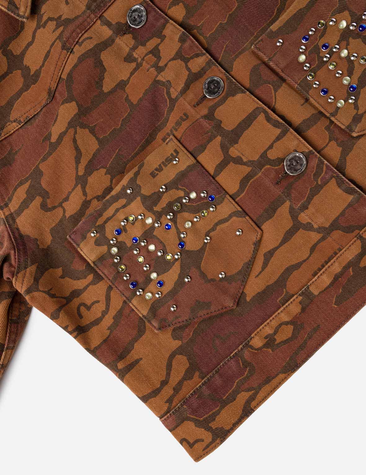 Ishigaki Camouflage Denim Jacket - Image 7