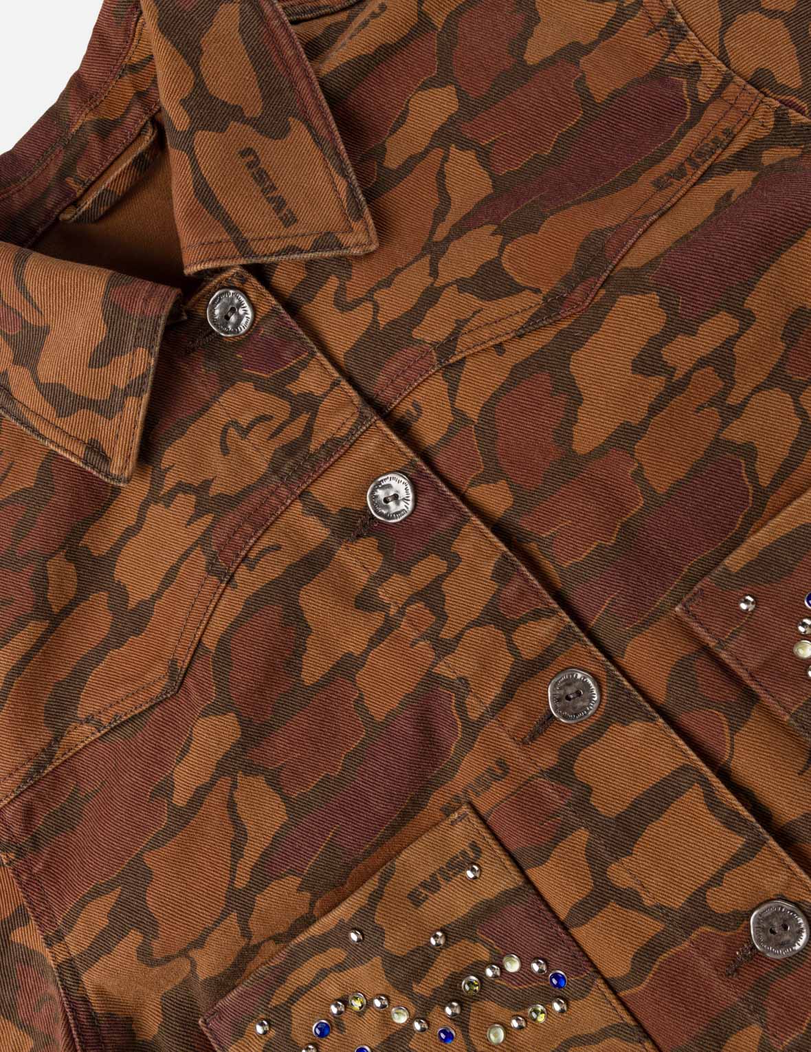 Ishigaki Camouflage Denim Jacket - Image 9