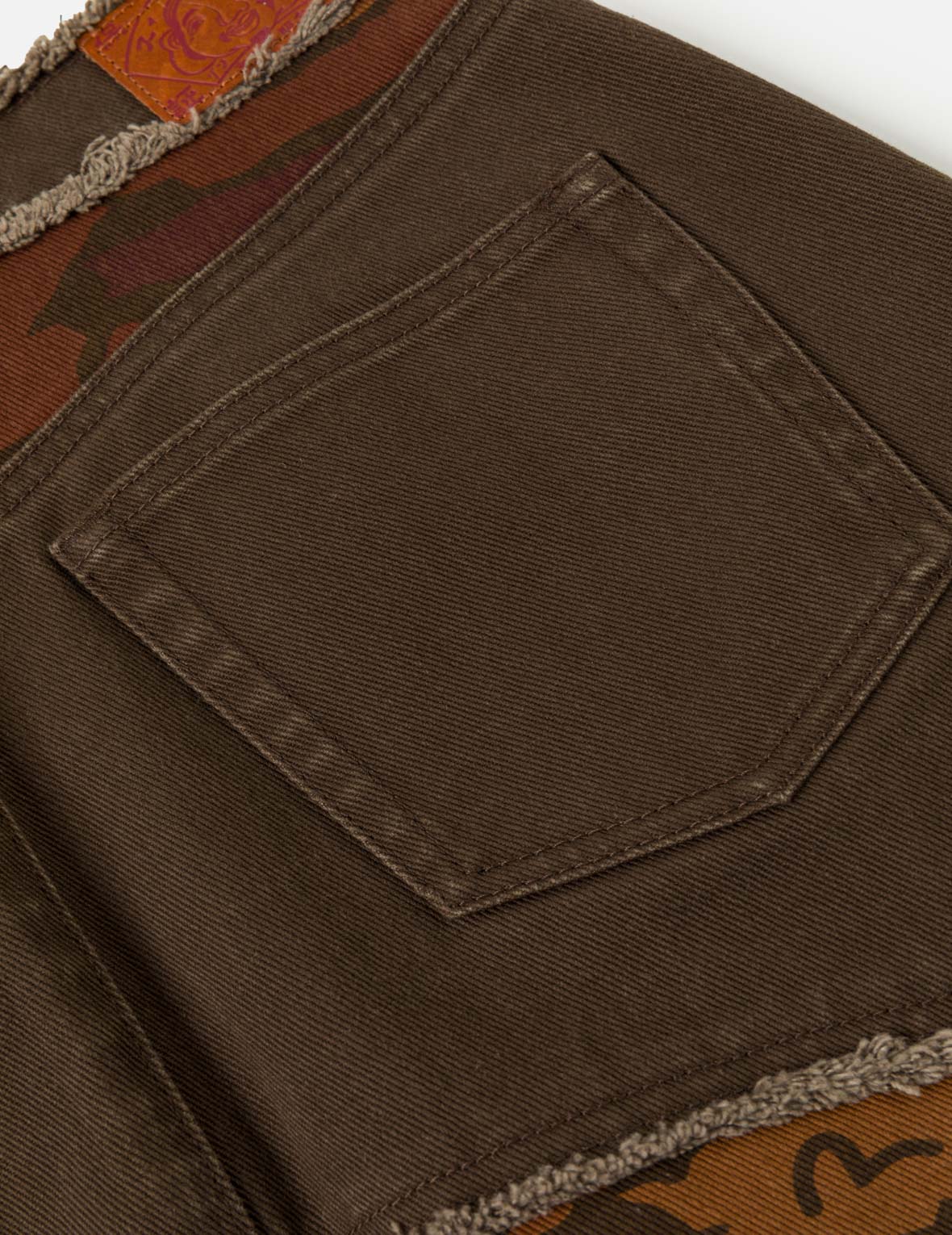 Ishigaki Camouflage Denim Skirt - Image 11
