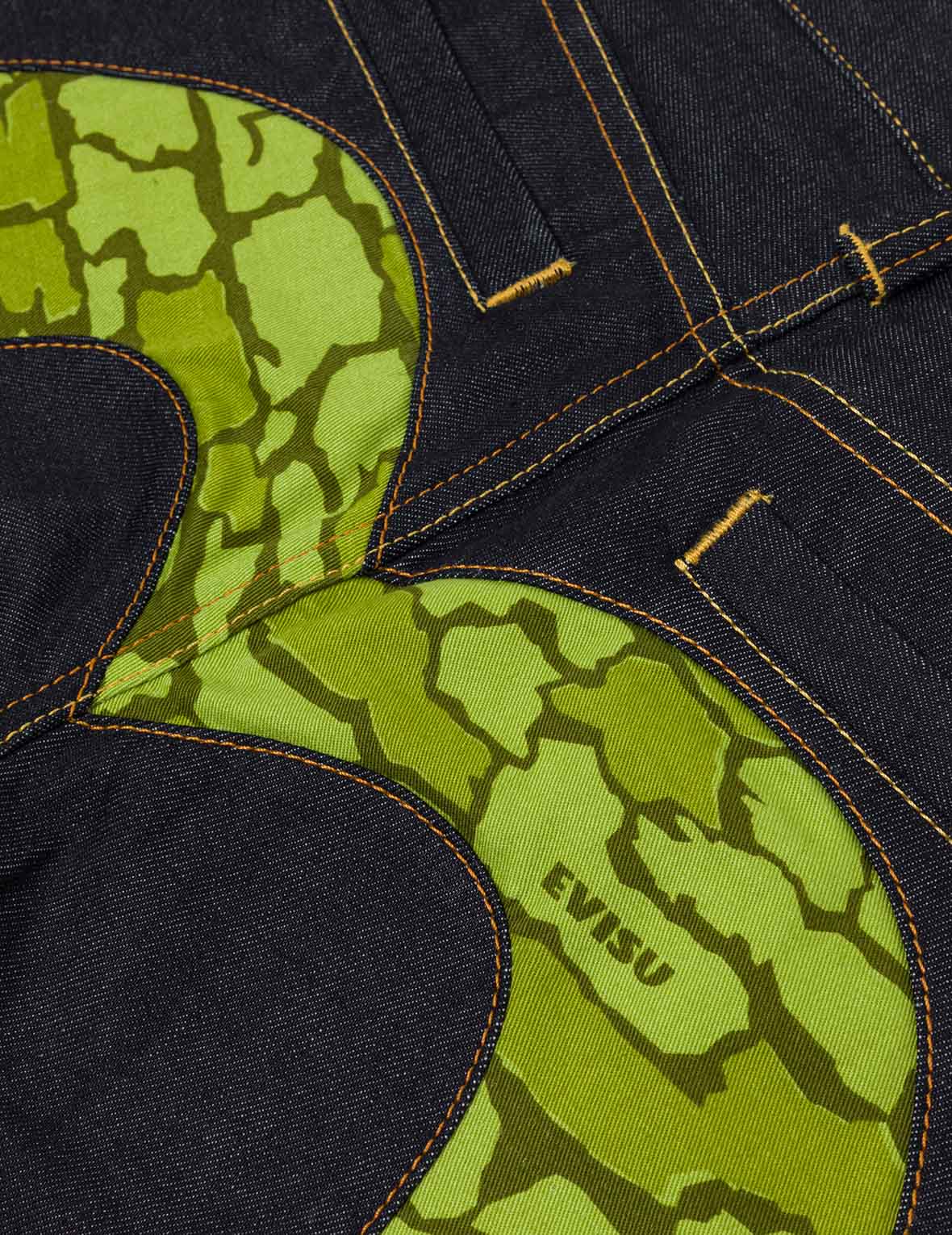 Ishigaki Camouflage Inserted Daicock Slim Fit Jeans #2010 no.1 - Image 8