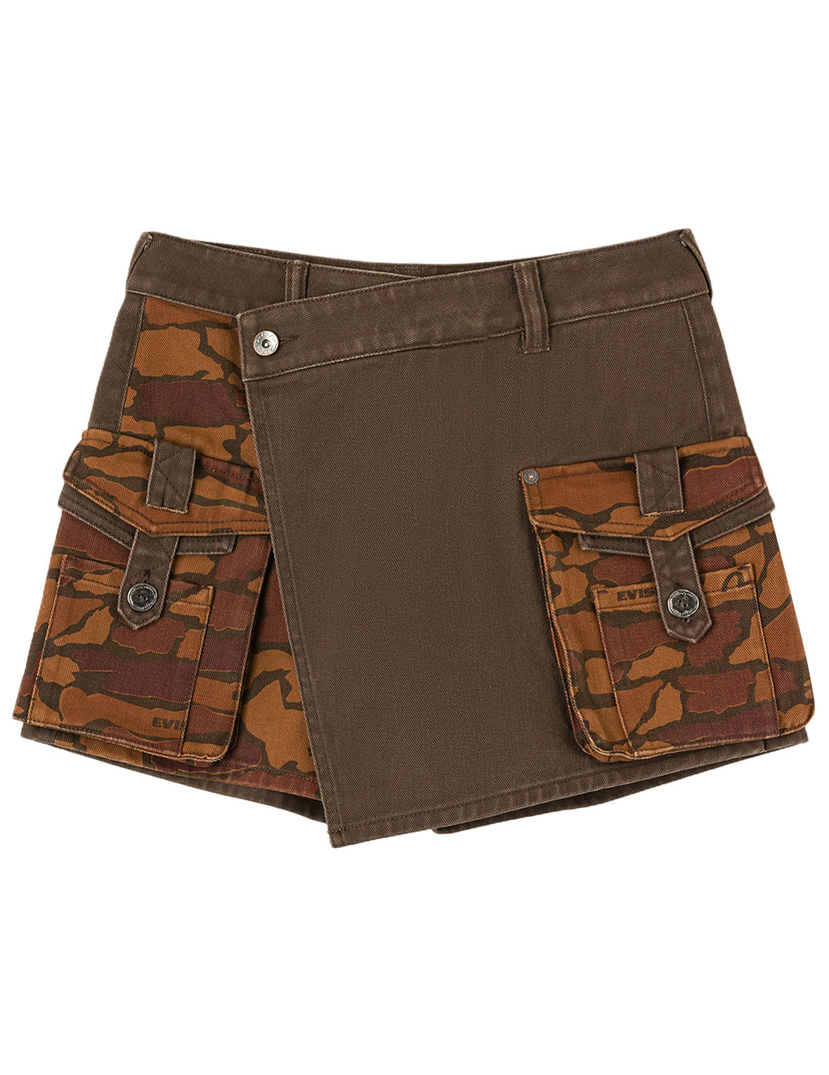 Ishigaki Camouflage Cargo Skorts - Image 13