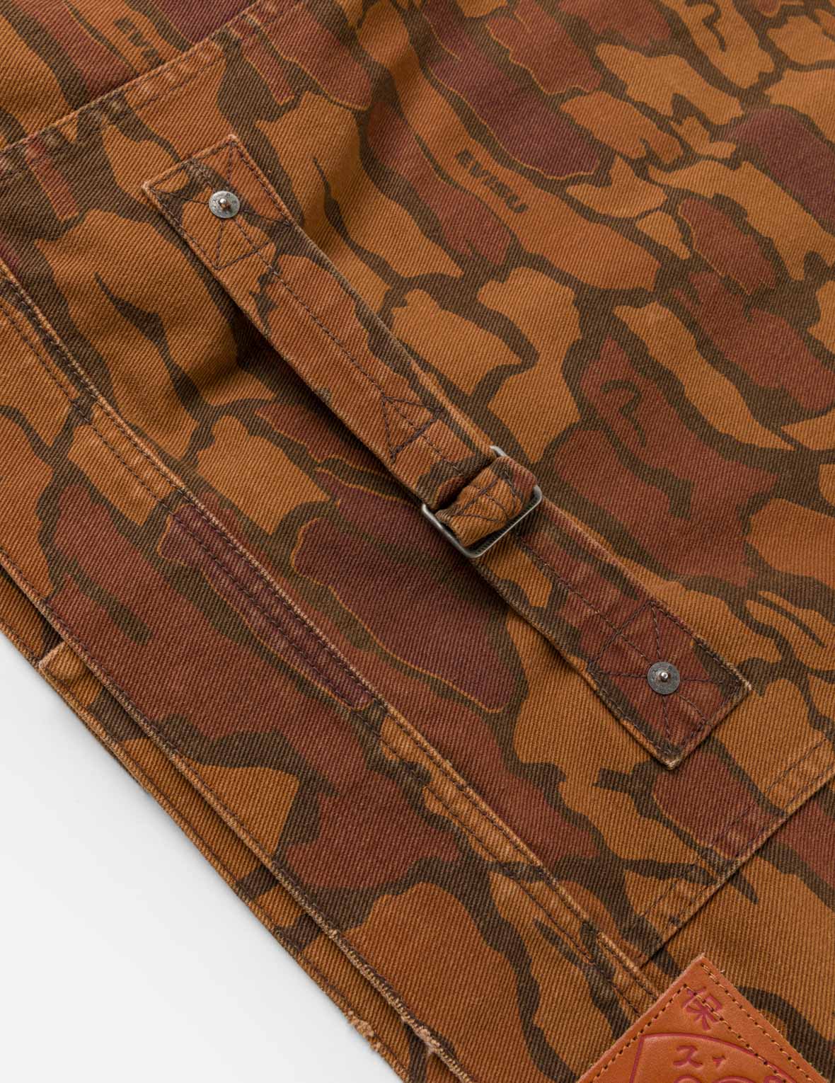 All-over Ishigaki Camouflage Denim Jacket - Image 10