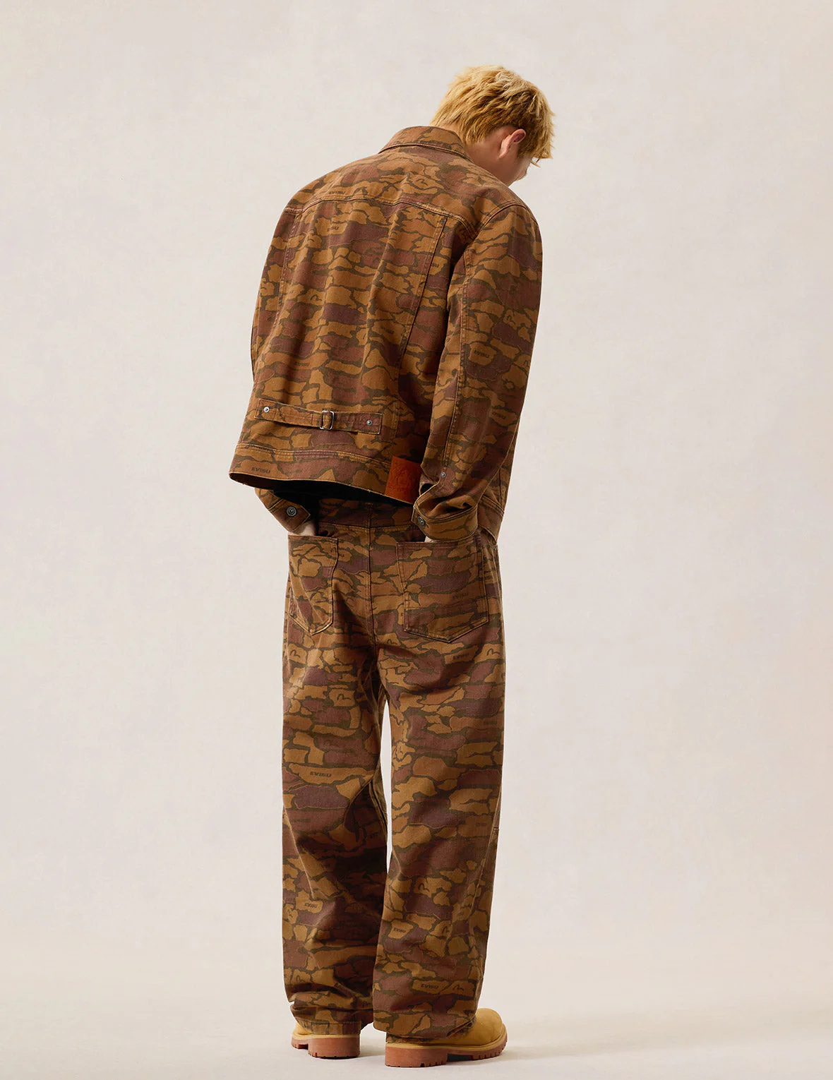 All-over Ishigaki Camouflage Denim Jacket - Image 8