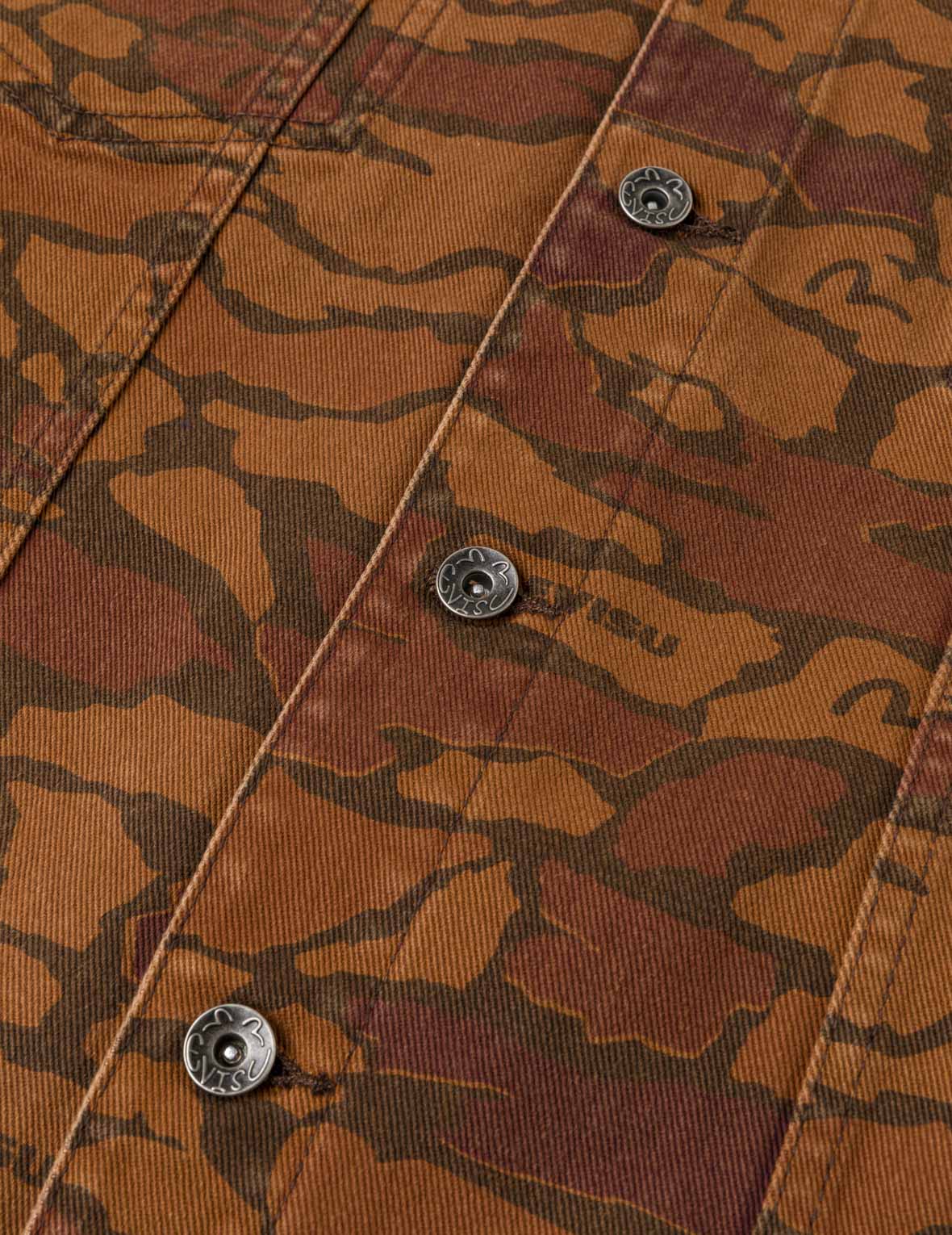 All-over Ishigaki Camouflage Denim Jacket - Image 9