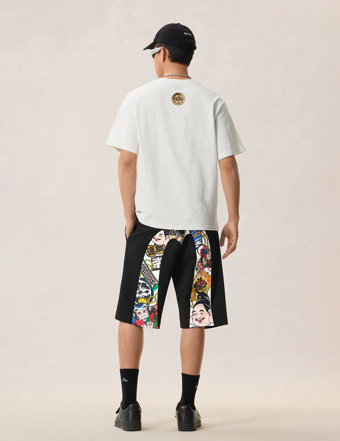 Japanese Kite Daicock Sweatshorts - Image 10