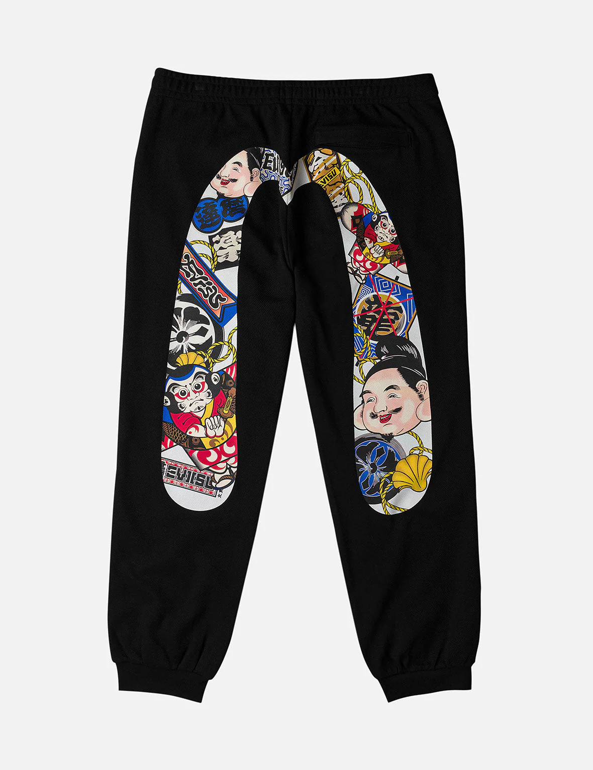Japanese Kite Daicock Printed Sweatpants - Image 3