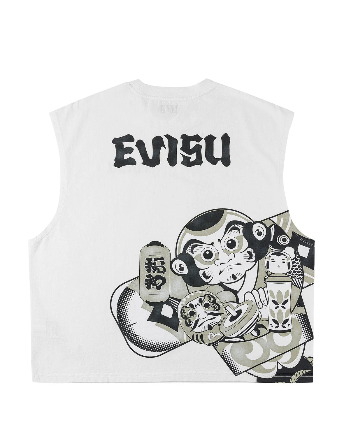 Japanese Toys Kite Print Tank Top - Image 26