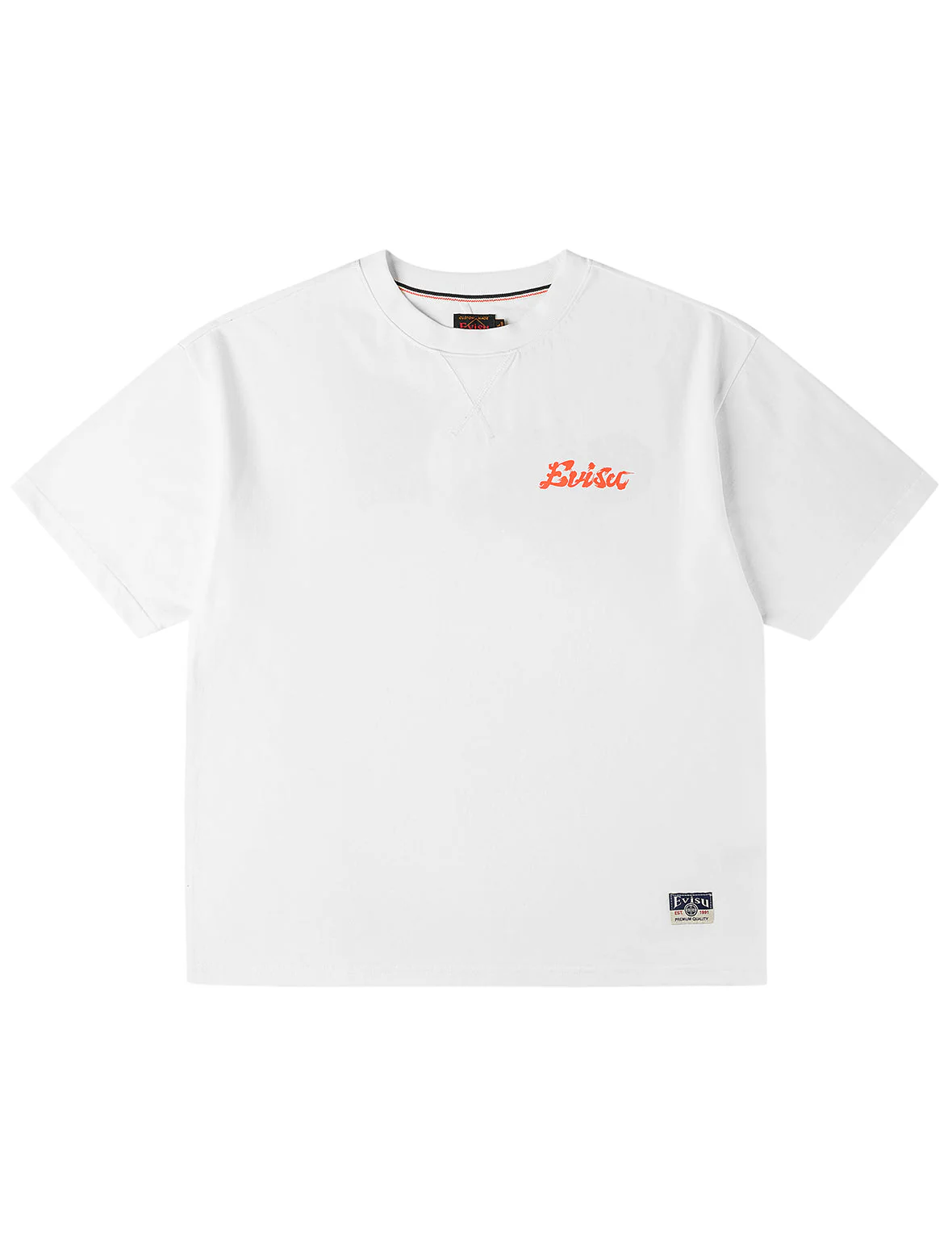 Japanese Kite Denim Patch Pocket T-shirt - Image 4