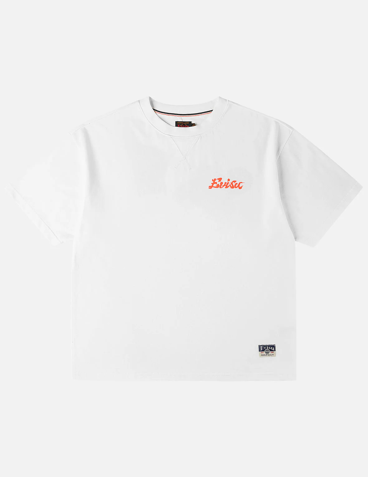 Japanese Kite Denim Patch Pocket T-shirt - Image 8