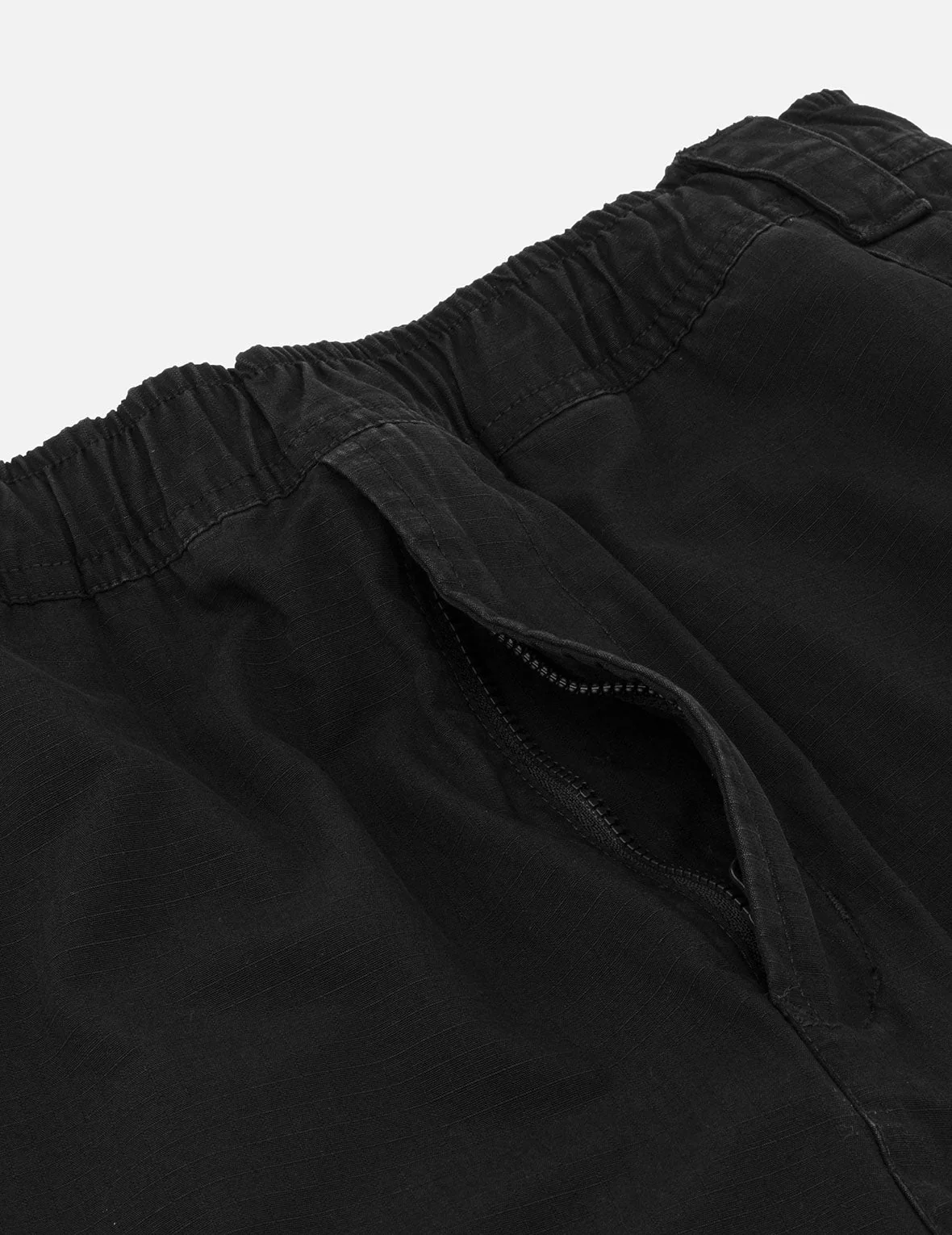 Kamon and "91" Appliqué Embroidery Regular Fit Cargo Shorts - Image 14