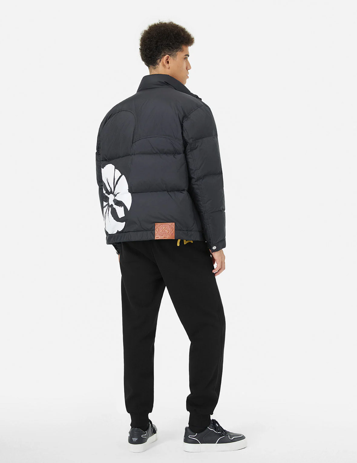 Kamon and Evisu Foil Print Straight Fit Sweatpants - Image 4