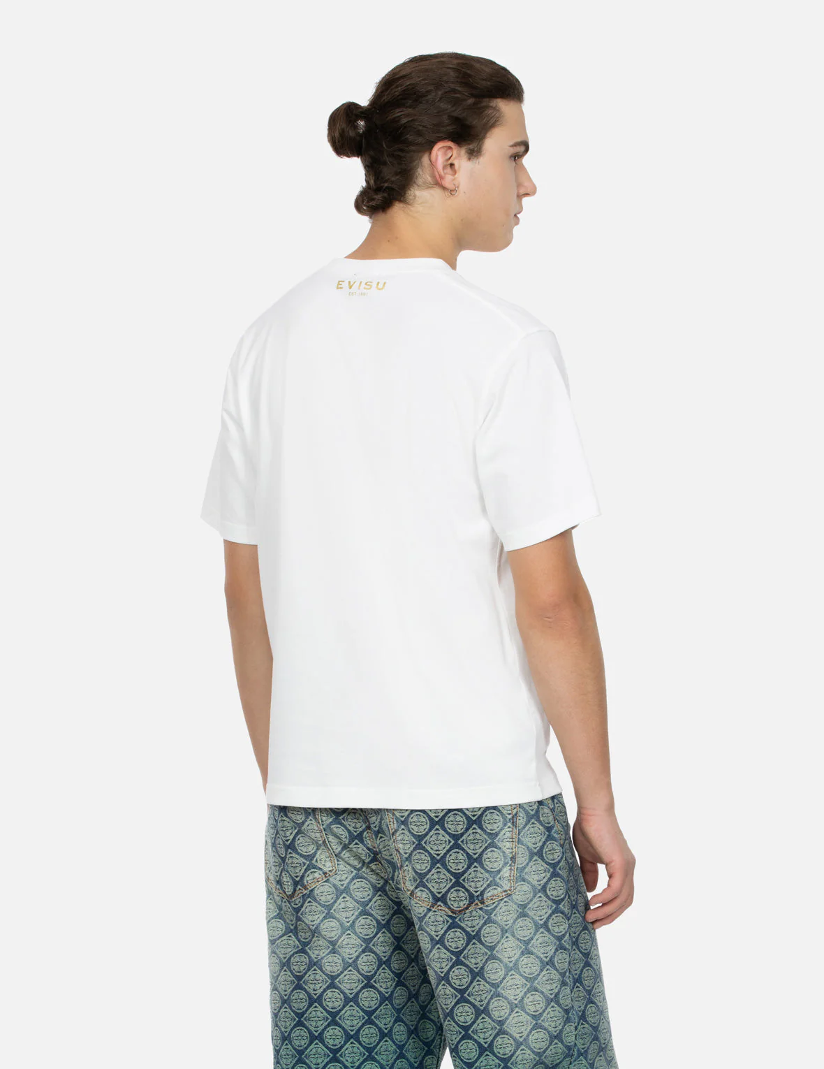 Kamon and Logo Foil Print Regular Fit T-shirt - Image 16
