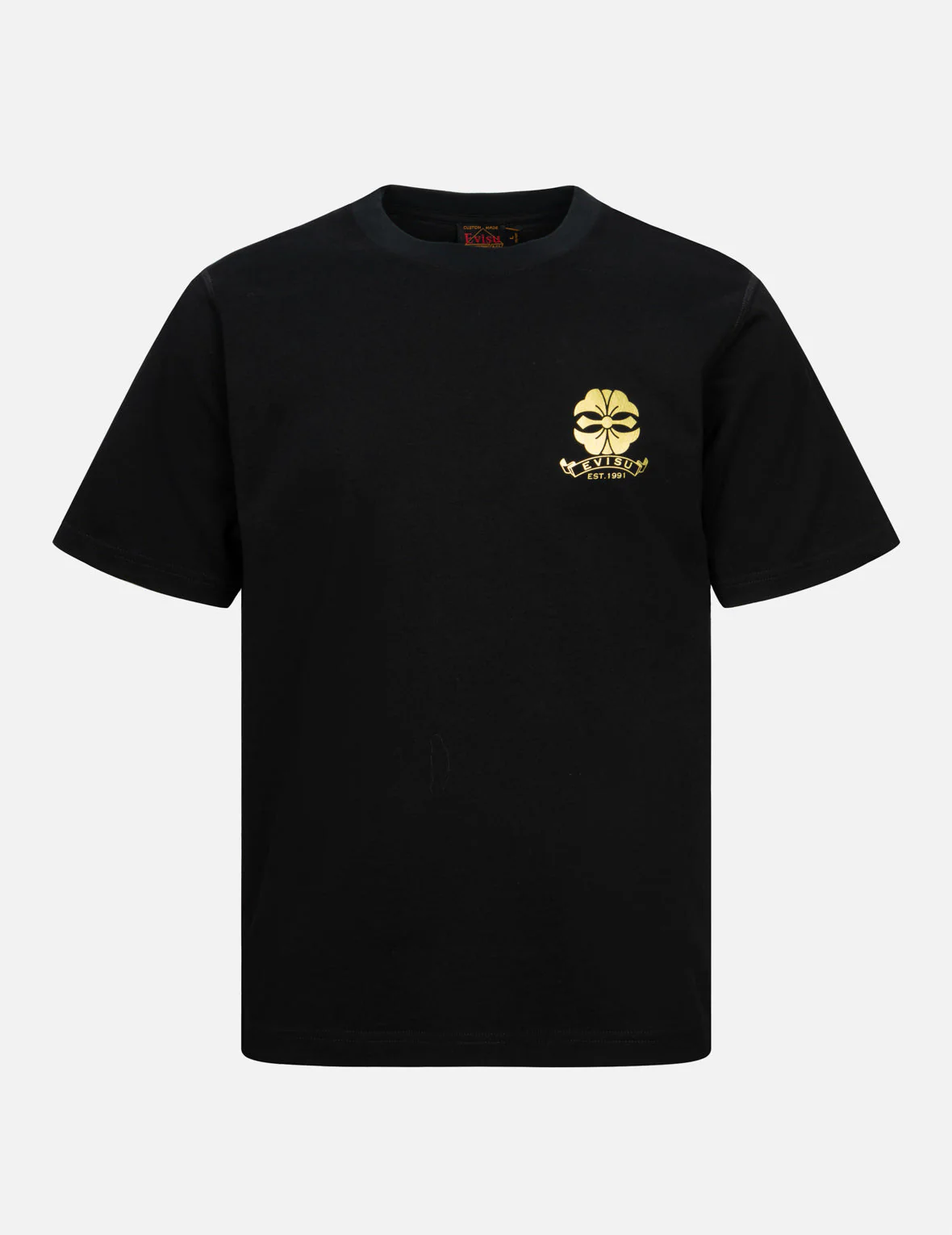 Kamon and Logo Foil Print Regular Fit T-shirt - Image 2