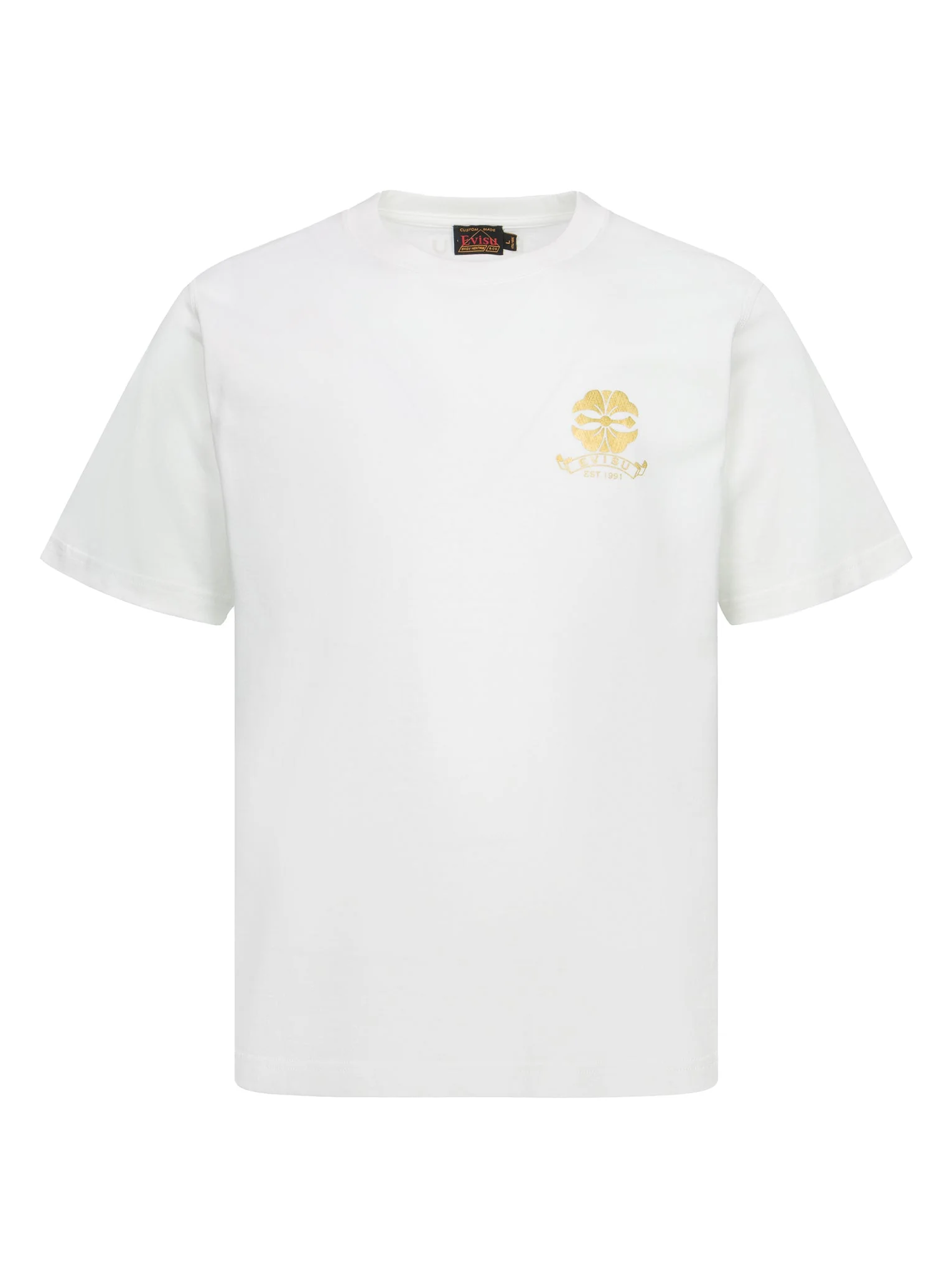 Kamon and Logo Foil Print Regular Fit T-shirt - Image 27