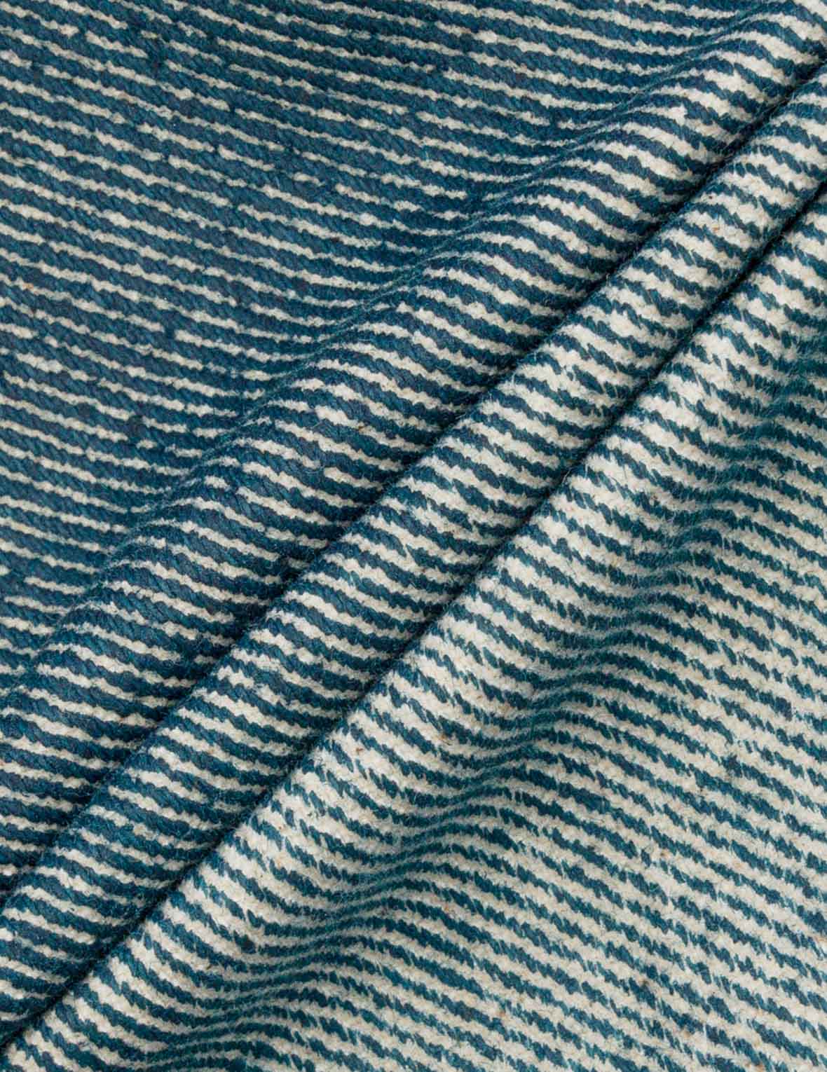 Kamon and Seagull Appliqué with Rubbing Print Fashion Fit Denim Jacket - Image 19