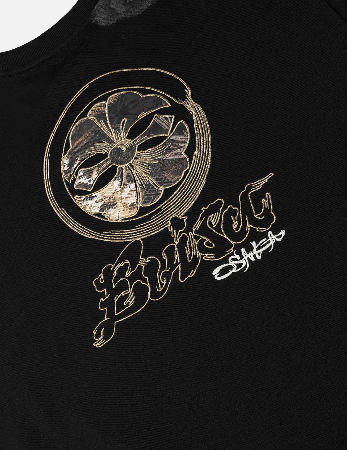 Kamon Embroidery Sweatshirt - Image 5