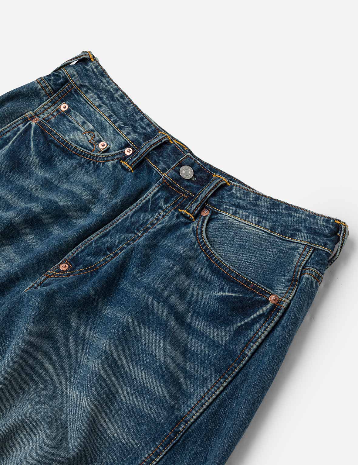 Kamon Jacquard Pockets 3D Fit Jeans - Image 6